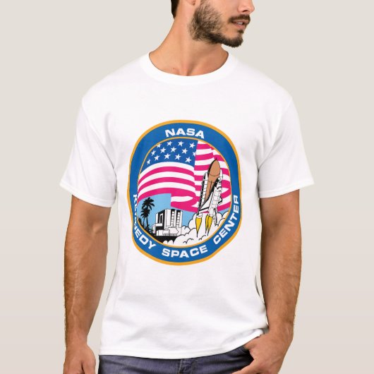 NASA's Kennedy Space Center T-shirt (Voorkant)
