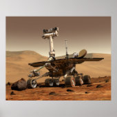 NASA's Mars Rover 'Spirit' Poster (Voorkant)