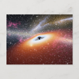 NASA's Massive Black Hole Briefkaart