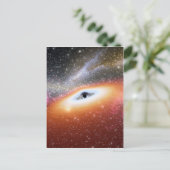 NASA's Massive Black Hole Briefkaart (Staand voorkant)