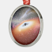 NASA's Massive Black Hole Metalen Ornament (Links)