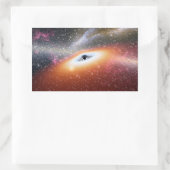 NASA's Massive Black Hole Rechthoekige Sticker (Tas)