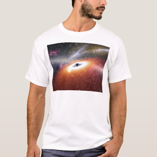 NASA's Massive Black Hole T-shirt (Voorkant)