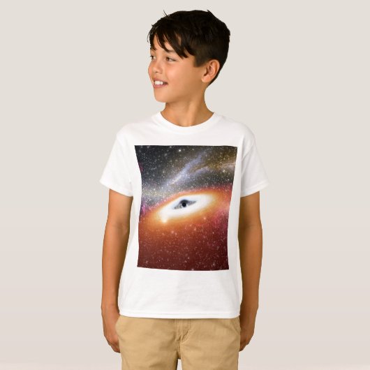 NASA's Massive Black Hole T-shirt (Voorkant volledig)