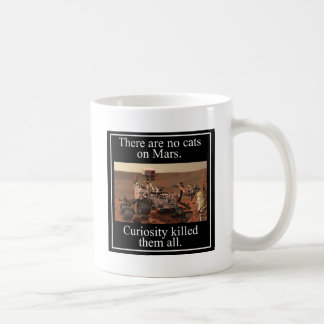 NASA's nieuwsgierigheids Rover & No Cats on Mars Koffiemok