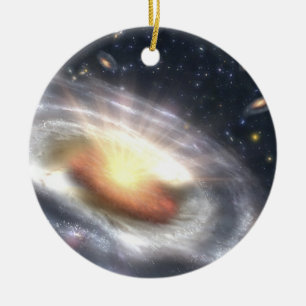 NASA's Quasar Black Hole Keramisch Ornament