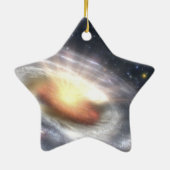 NASA's Quasar Black Hole Keramisch Ornament (Achterkant)