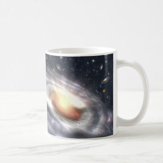 NASA's Quasar Black Hole Koffiemok (Rechts)