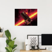 NASA's Spitzer Space Telescope Poster (Thuiskantoor)