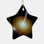 NASA's Stellar Jets Keramisch Ornament (Rechts)