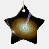 NASA's Stellar Jets Keramisch Ornament (Voorkant)