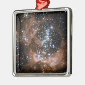 NASA's Triangulum Melkwegruimte Hubble foto Metalen Ornament (Links)