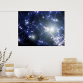 NASA's uit de duisternis komen uit sterren Poster (Keuken)