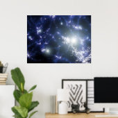 NASA's uit de duisternis komen uit sterren Poster (Thuiskantoor)