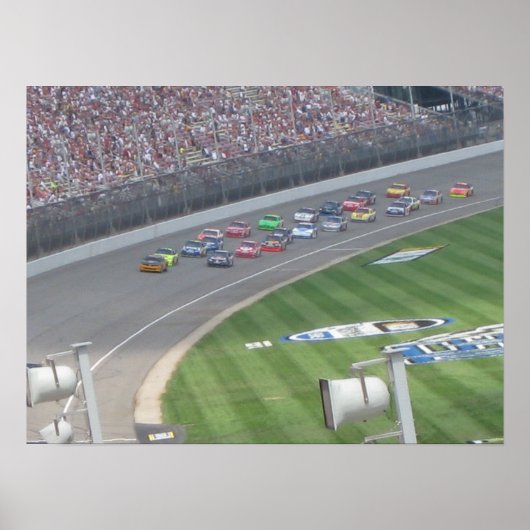 Nascar 2009 bij MIS Poster (Voorkant)