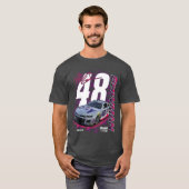 NASCAR Ale Bowman Hendrick Motorsports Ally Open R T-shirt (Voorkant volledig)