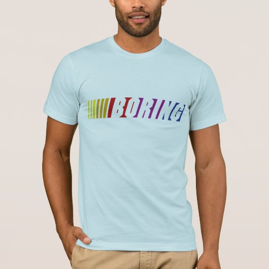 Nascar Boring T-shirt (Voorkant)