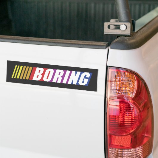 NASCAR - BORSTBumpersticker Bumpersticker (Op Truck)