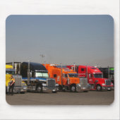 Nascar Car Haulers Mousepad Muismat (Voorkant)