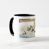 NASCAR-cartoon, mok koffie (Voorkant links)