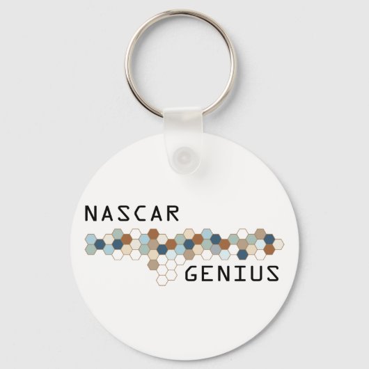 NASCAR Genius Sleutelhanger (Voorkant)