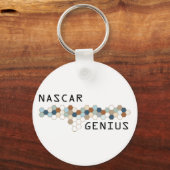 NASCAR Genius Sleutelhanger (Voorkant)