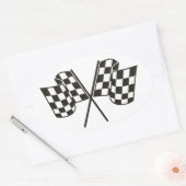 nascar ovale sticker (Envelop)