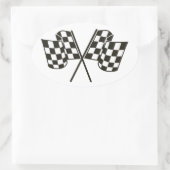 nascar ovale sticker (Tas)