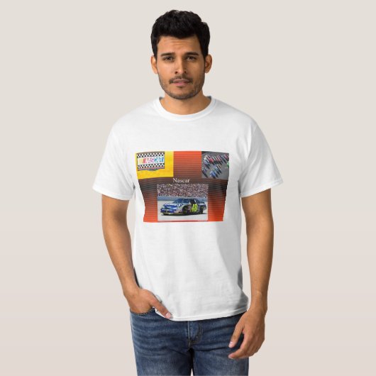 Nascar Racing T-shirt (Voorkant volledig)