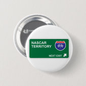 NASCAR Volgende uitgang Ronde Button 5,7 Cm (Voorkant /achterkant)