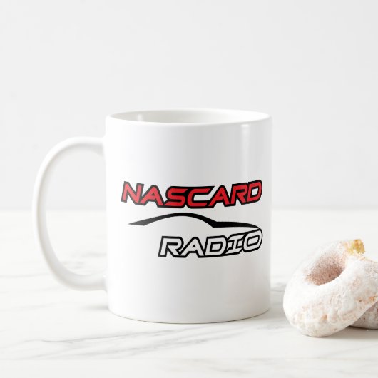 NASCARD RADIO KOFFIE MOK (Met donut)