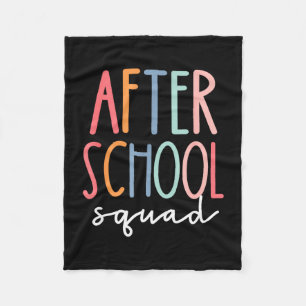 Naschoolse squad schattig naschools programma fleece deken