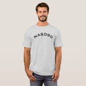 NASD90 Grijs T-shirt (Voorkant volledig)