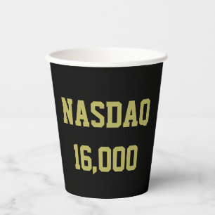 NASDAQ 16000 Beursviering Papieren Bekers