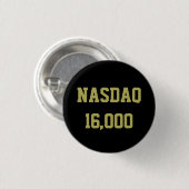 NASDAQ 16000 Beursviering Ronde Button 3,2 Cm (Voorkant /achterkant)