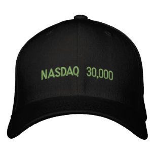NASDAQ 30000 beursviering Geborduurde Pet