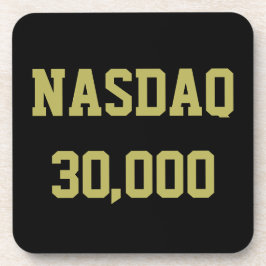 NASDAQ 30000 Stock Market Celebration Bier Onderzetter