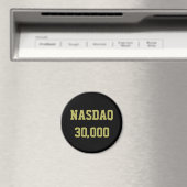 NASDAQ 30000 Stock Market Celebration Magneet (Insitu (Vaatwasser))