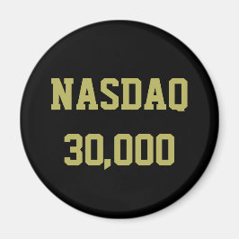 NASDAQ 30000 Stock Market Celebration Magneet