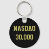 NASDAQ 30000 Stock Market Celebration Sleutelhanger (Achterkant)