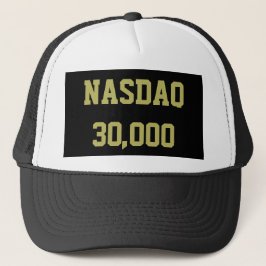 NASDAQ 30000 Stock Market Celebration Trucker Pet