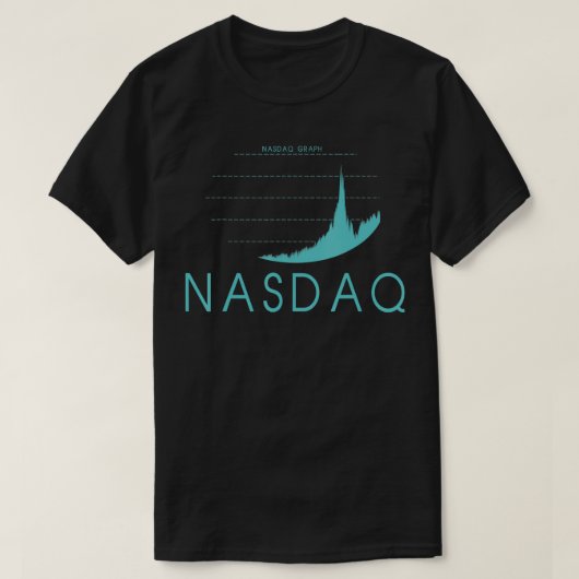 NASDAQ Amerikaanse Technologie Index Beurs Fi T-shirt (Design voorkant)