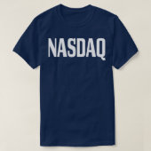 Nasdaq-beurshandel T-shirt (Design voorkant)