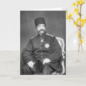 Naser al-Din Shah Qajar van Perzië Kaart (Gele Bloem)