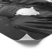 Naser al-Din Shah Qajar van Perzië Poster (Hoek)