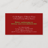 NASFL-Logo Visitekaartje (Achterkant)