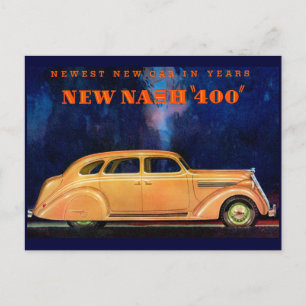 Nash 400 ~  Automobiel / reclame voor auto's Briefkaart