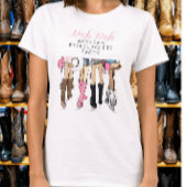 Nash Bash Bruidsmeisje Bachelorette Mode T-shirt