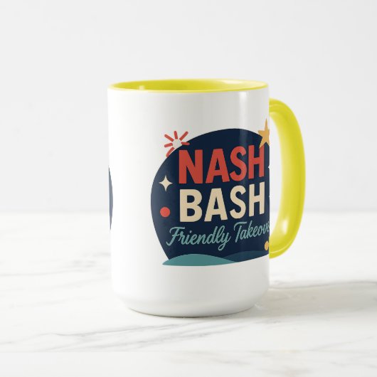 Nash Bash—Friendly Takeover | Halloween Gifts Mok (Voorkant rechts)