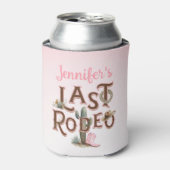 Nash Bash Last Rodeo Bachelorette Blikjeskoeler (Blikje Voorkant)